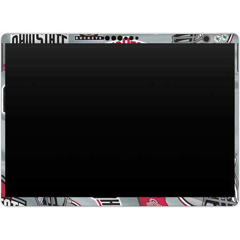 Ohio State University Pattern Surface Pro 9 Skin