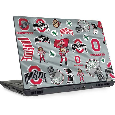 Ohio State University Pattern Lenovo ThinkPad Skin