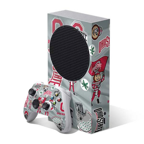 Ohio State University Pattern Xbox Series S Bundle Skin