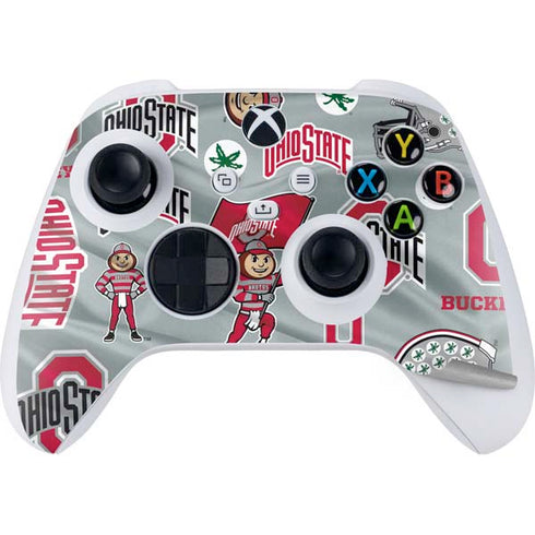 Ohio State University Pattern Xbox Series S Bundle Skin