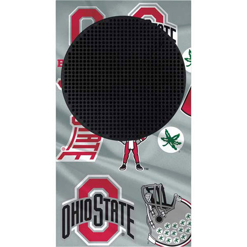 Ohio State University Pattern Xbox Series S Console Skin