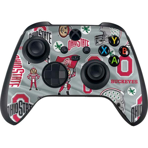 Ohio State University Pattern XBox Series X Digital Edition Bundle Skin