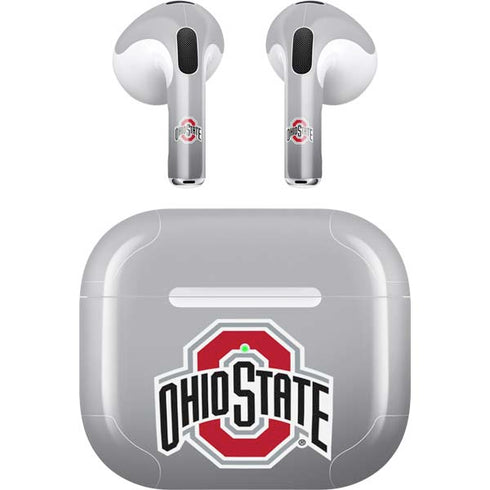 Ohio State University Buckeyes Apple AirPods (3rd Gen 2021) Skin