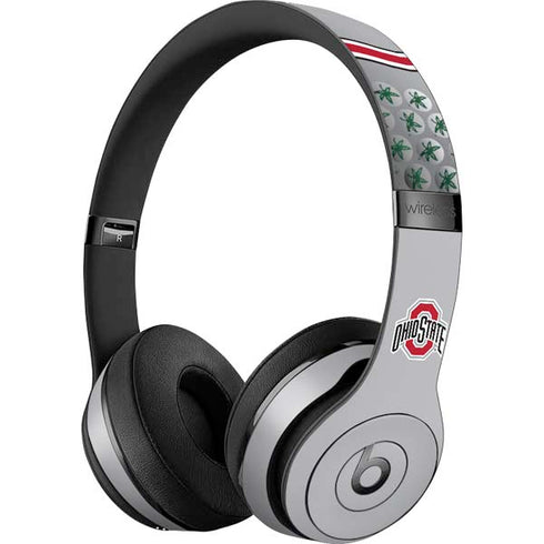 Ohio State University Buckeyes Beats Solo 3 Wireless Skin