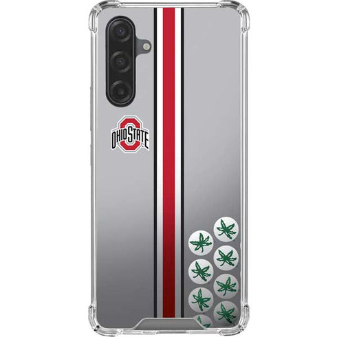 Ohio State University Buckeyes Galaxy A17 Clear Case