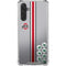 Ohio State University Buckeyes Galaxy A17 Clear Case
