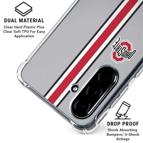 Ohio State University Buckeyes Galaxy A36 5G Clear Case