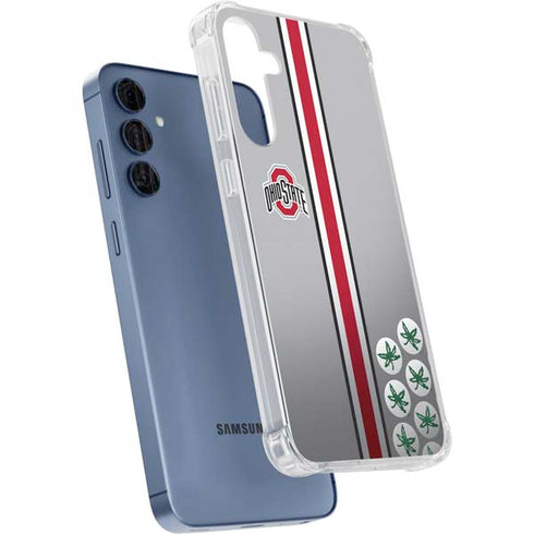 Ohio State University Buckeyes Galaxy A55 5G Clear Case
