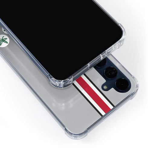 Ohio State University Buckeyes Galaxy A55 5G Clear Case