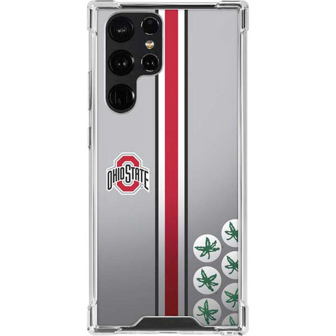 Ohio State University Buckeyes Galaxy S23 Ultra Clear Case