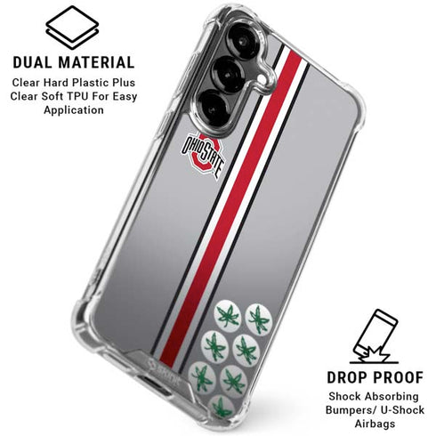 Ohio State University Buckeyes Galaxy S26 Clear Case