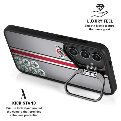 Ohio State University Buckeyes Galaxy S26 Kickstand Case