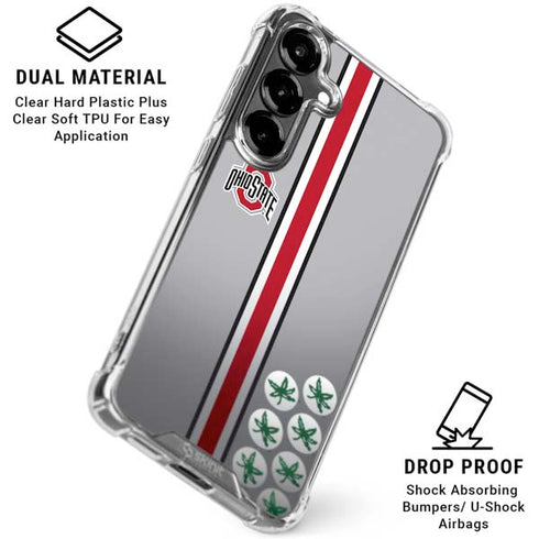 Ohio State University Buckeyes Galaxy S26 Plus Clear Case