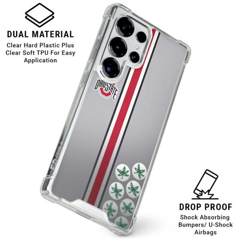 Ohio State University Buckeyes Galaxy S26 Ultra Clear Case
