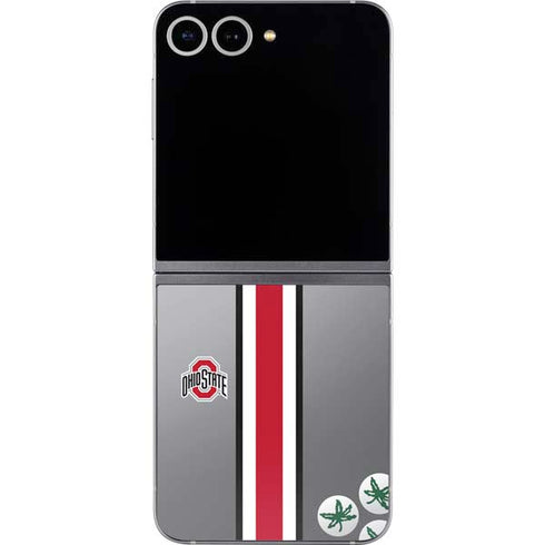 Ohio State University Buckeyes Galaxy Z Flip6 Skin