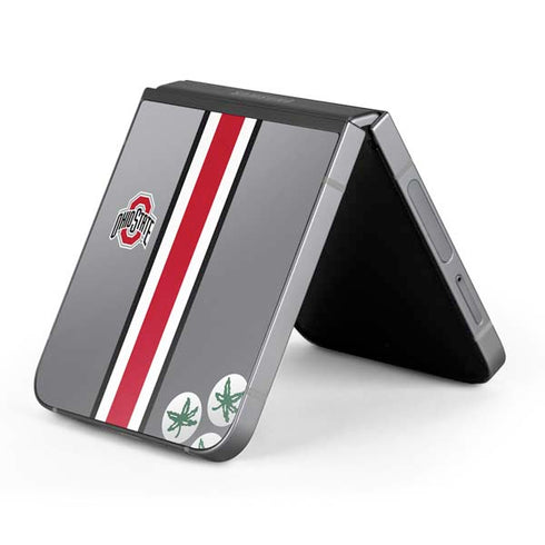 Ohio State University Buckeyes Galaxy Z Flip6 Skin