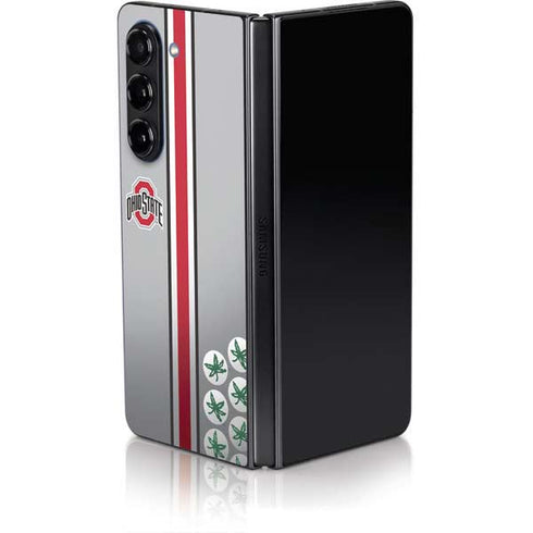 Ohio State University Buckeyes Galaxy Z Fold5 5G Skin