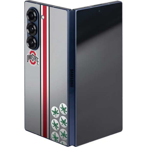 Ohio State University Buckeyes Galaxy Z Fold6 Skin