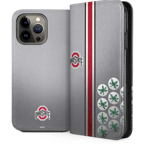 Ohio State University Buckeyes iPhone 14 Pro Max Folio Case