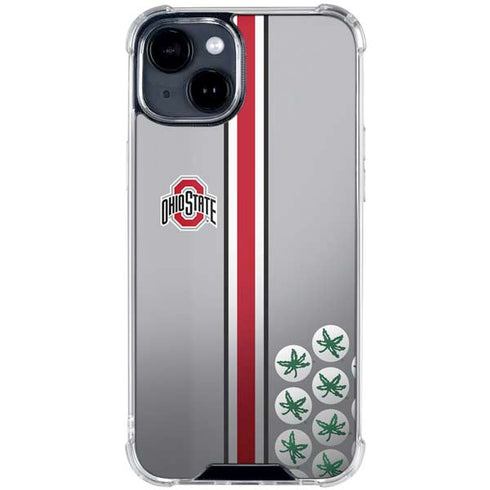 Ohio State University Buckeyes iPhone 15 Clear Case