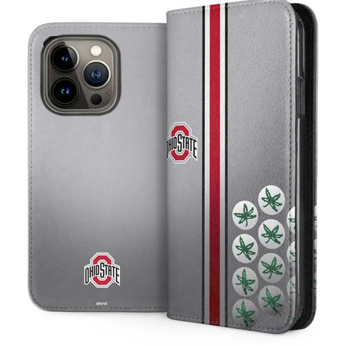 Ohio State University Buckeyes iPhone 15 Pro Folio Case