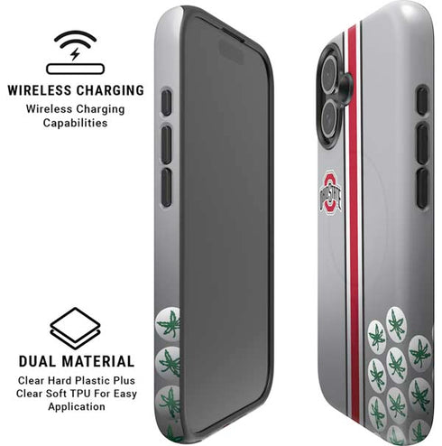 Ohio State University Buckeyes iPhone 16 Magsafe Impact Case