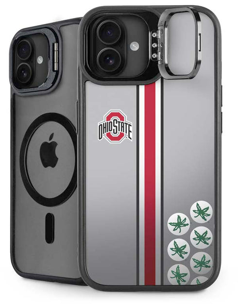 Ohio State University Buckeyes iPhone 16 Plus Kickstand Case