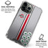Ohio State University Buckeyes iPhone 16 Pro Clear Case