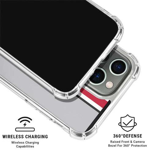 Ohio State University Buckeyes iPhone 16 Pro Max Clear Case