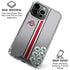 Ohio State University Buckeyes iPhone 16 Pro Max Clear Case