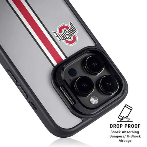 Ohio State University Buckeyes iPhone 16 Pro Max Kickstand Case