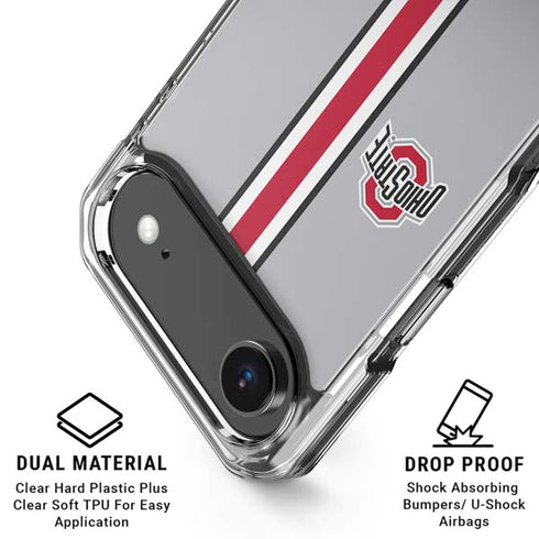 Ohio State University Buckeyes iPhone 17 Air Clear Case
