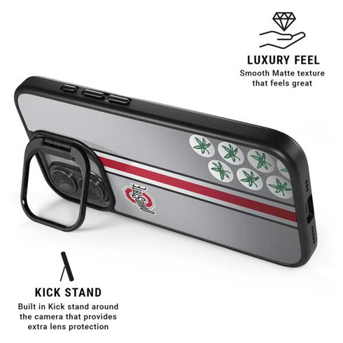 Ohio State University Buckeyes iPhone 17 Kickstand Case