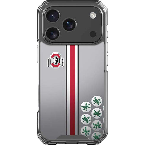 Ohio State University Buckeyes iPhone 17 Pro Clear Case