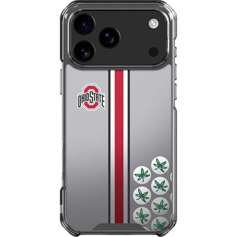 Ohio State University Buckeyes iPhone 17 Pro Max Clear Case