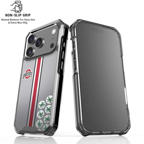 Ohio State University Buckeyes iPhone 18 Pro Clear Case
