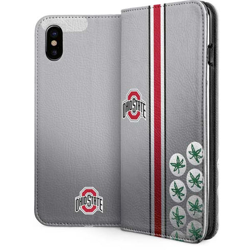 Ohio State University Buckeyes iPhone 8 Folio Case