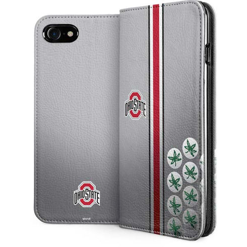 Ohio State University Buckeyes iPhone SE (2nd & 3rd Gen) Folio Case