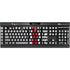 Ohio State University Buckeyes K95 RGB PLATINUM Mechanical Gaming Keyboard Skin