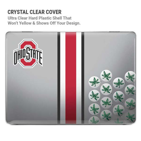 Ohio State University Buckeyes MacBook Pro 14in (2021-24) Case plus Skin