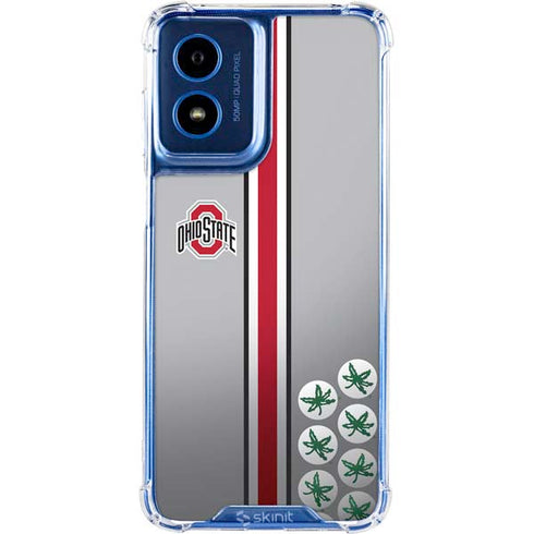 Ohio State University Buckeyes Moto G 5G (2024) Clear Case