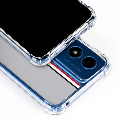 Ohio State University Buckeyes Moto G Play 4G (2024) Clear Case