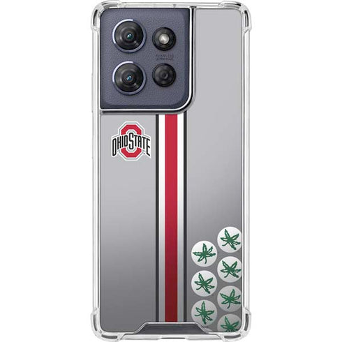 Ohio State University Buckeyes Moto G Play 5G (2025) Clear Case
