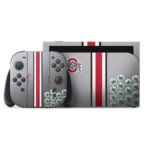 Ohio State University Buckeyes Nintendo Switch 2 (2025) with Joy-Con Skin