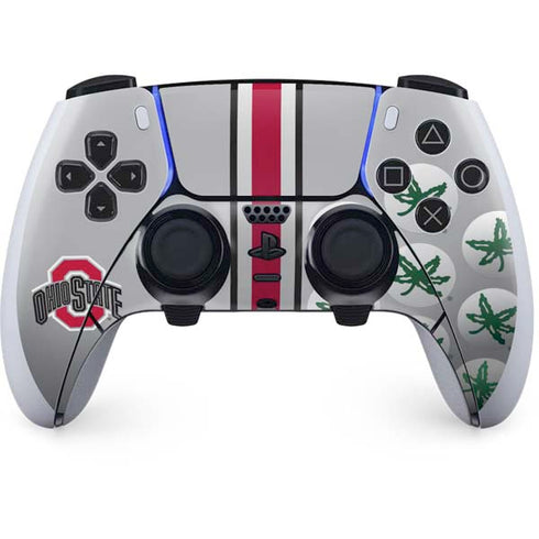Ohio State University Buckeyes PS5 DualSense Edge Pro Controller Skin