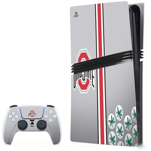 Ohio State University Buckeyes PS5 Pro Bundle Skin