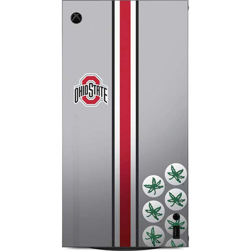 Ohio State University Buckeyes XBox Series X Digital Edition Console Skin