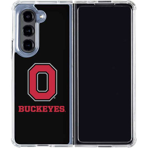 Ohio State University OSU Galaxy Z Fold5 5G Clear Case