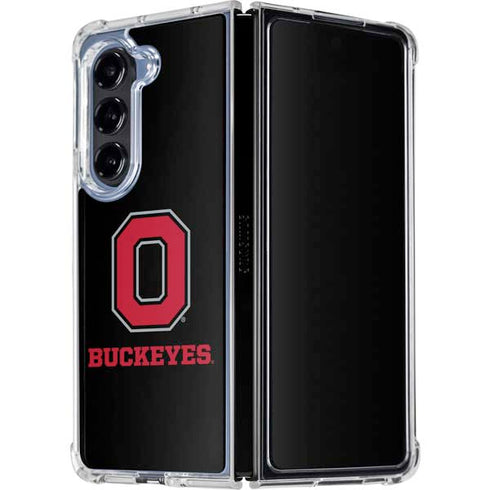 Ohio State University OSU Galaxy Z Fold5 5G Clear Case