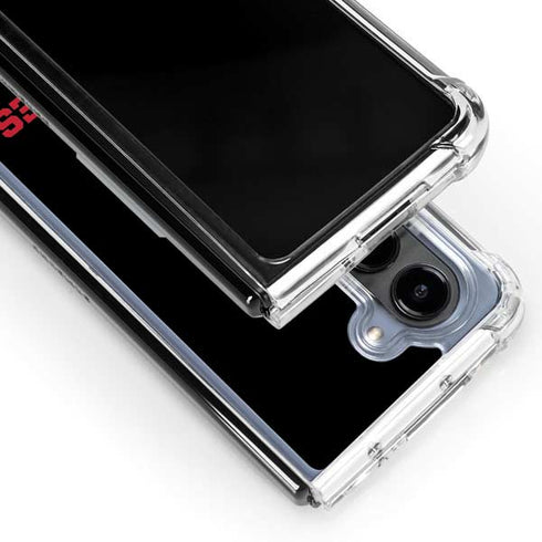 Ohio State University OSU Galaxy Z Fold5 5G Clear Case